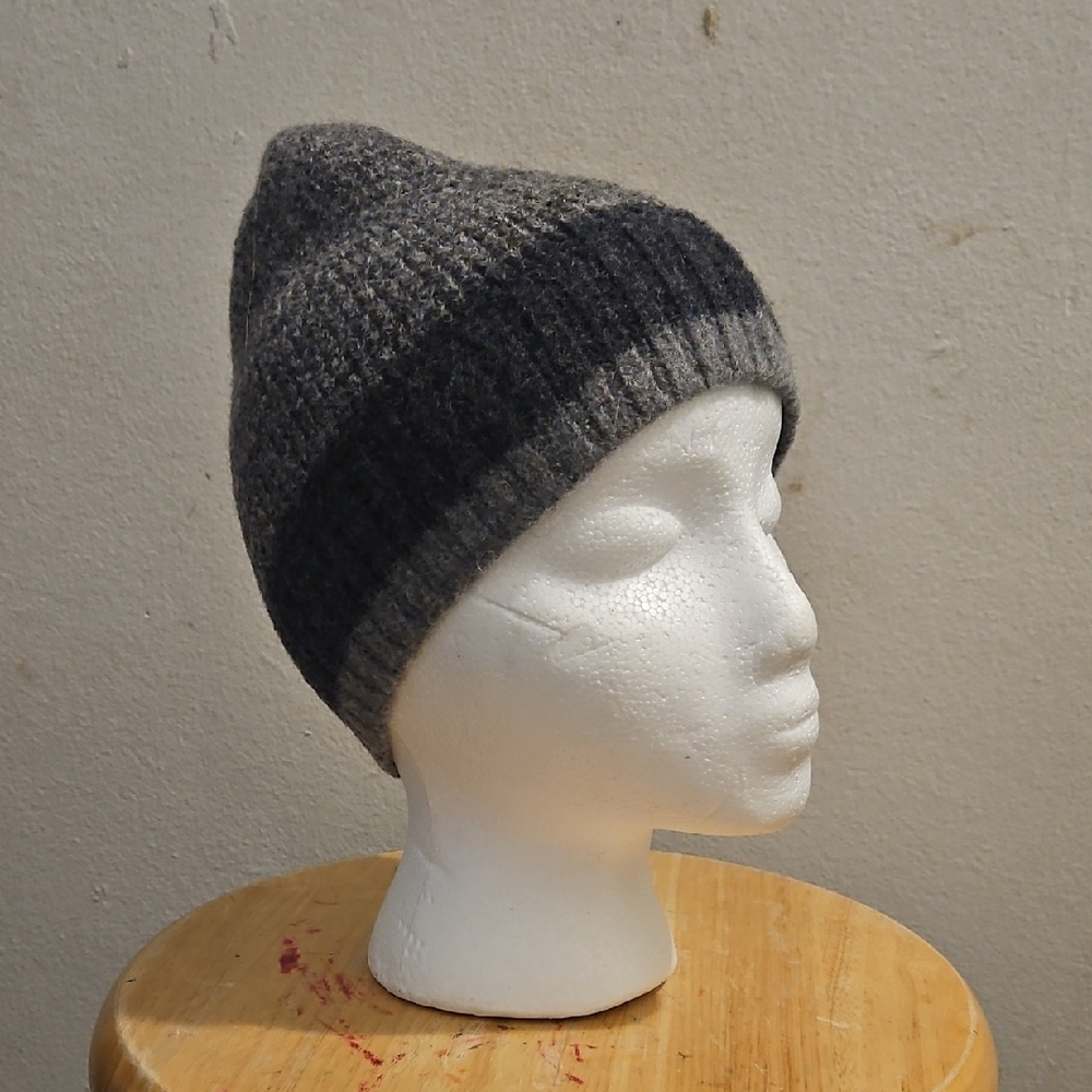 Hugo Boss Charcoal Knit Beanie